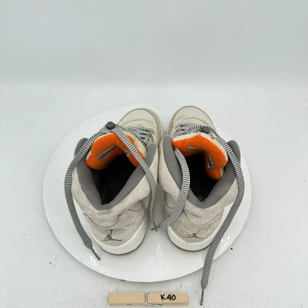 Nike Air Jordan 5 Retro Youth Size 4Y Women 5.5 FD9220-180 Light Brown Shoes